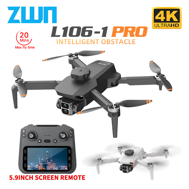 Drone Camera 4K - L106-1PRO Profesjonalny Dron GPS z Kamerą