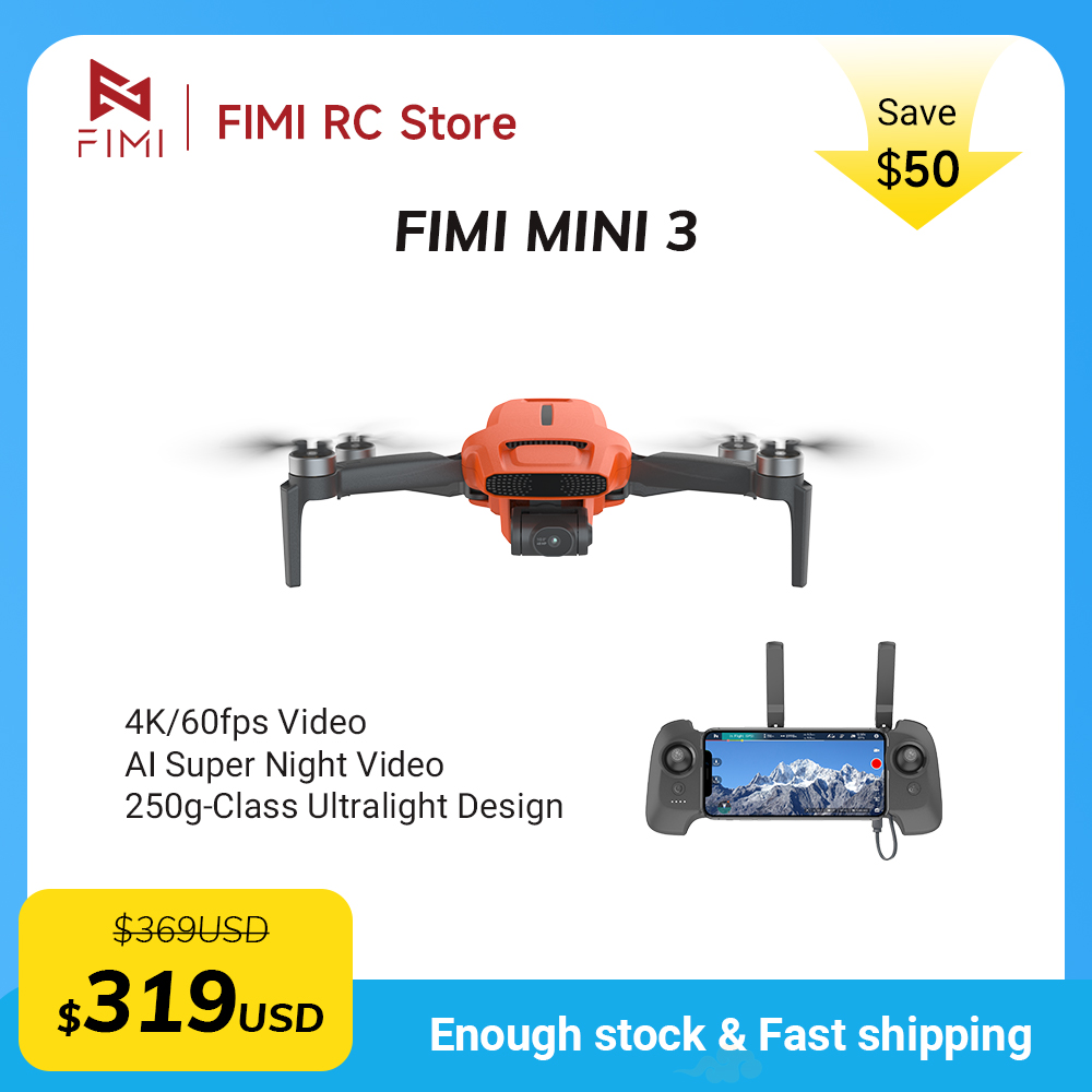 Drone Camera With Gimbal - Dron FIMI MINI 3 z kamerą