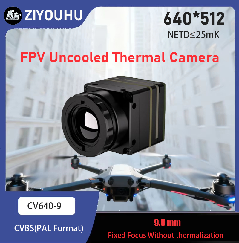 Drone Camera Thermal - ZIYOUHU Nowość Moduł kamery termowizyjnej FPV