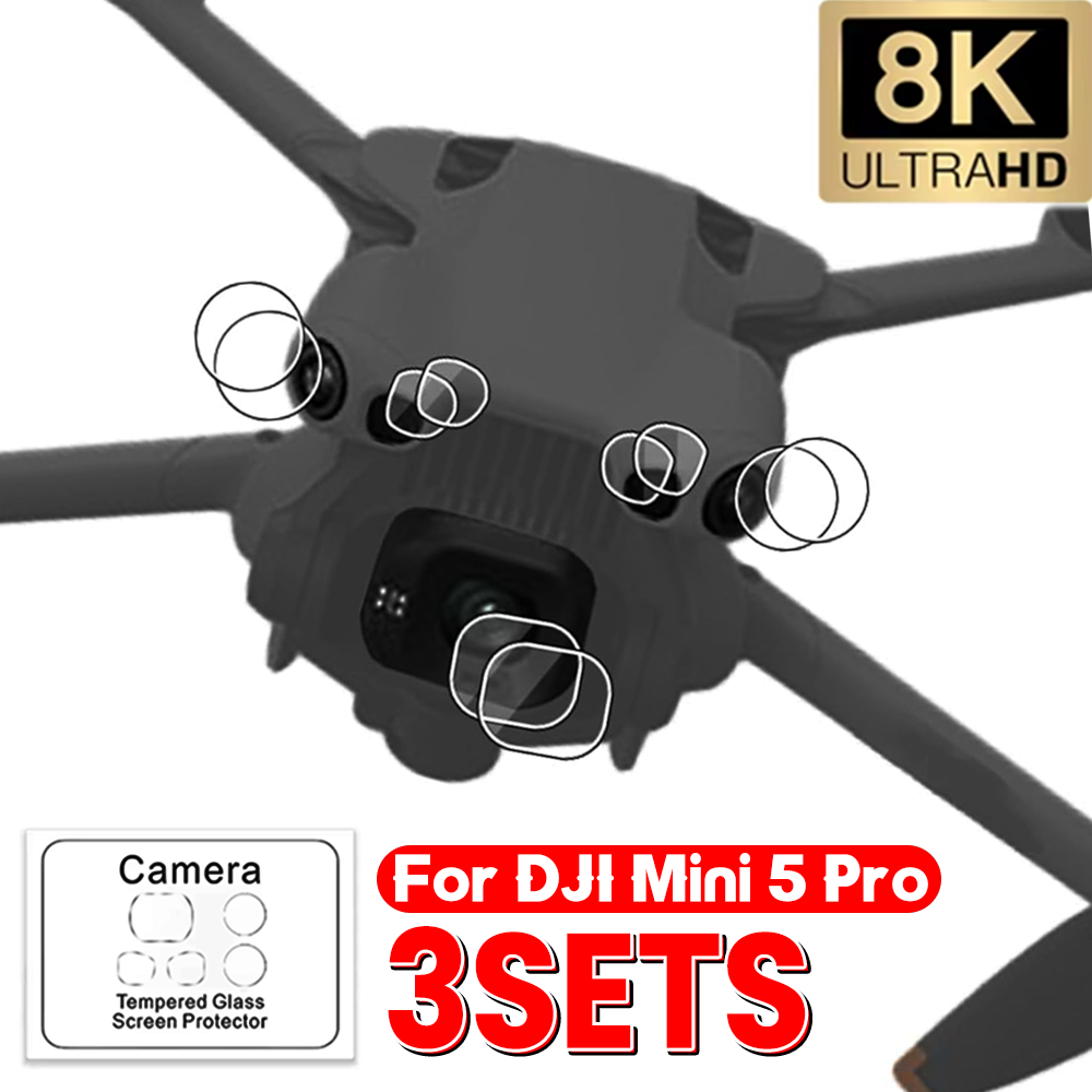 Drone Camera Filter - 3/1 zestawy folii ochronnych HD ze