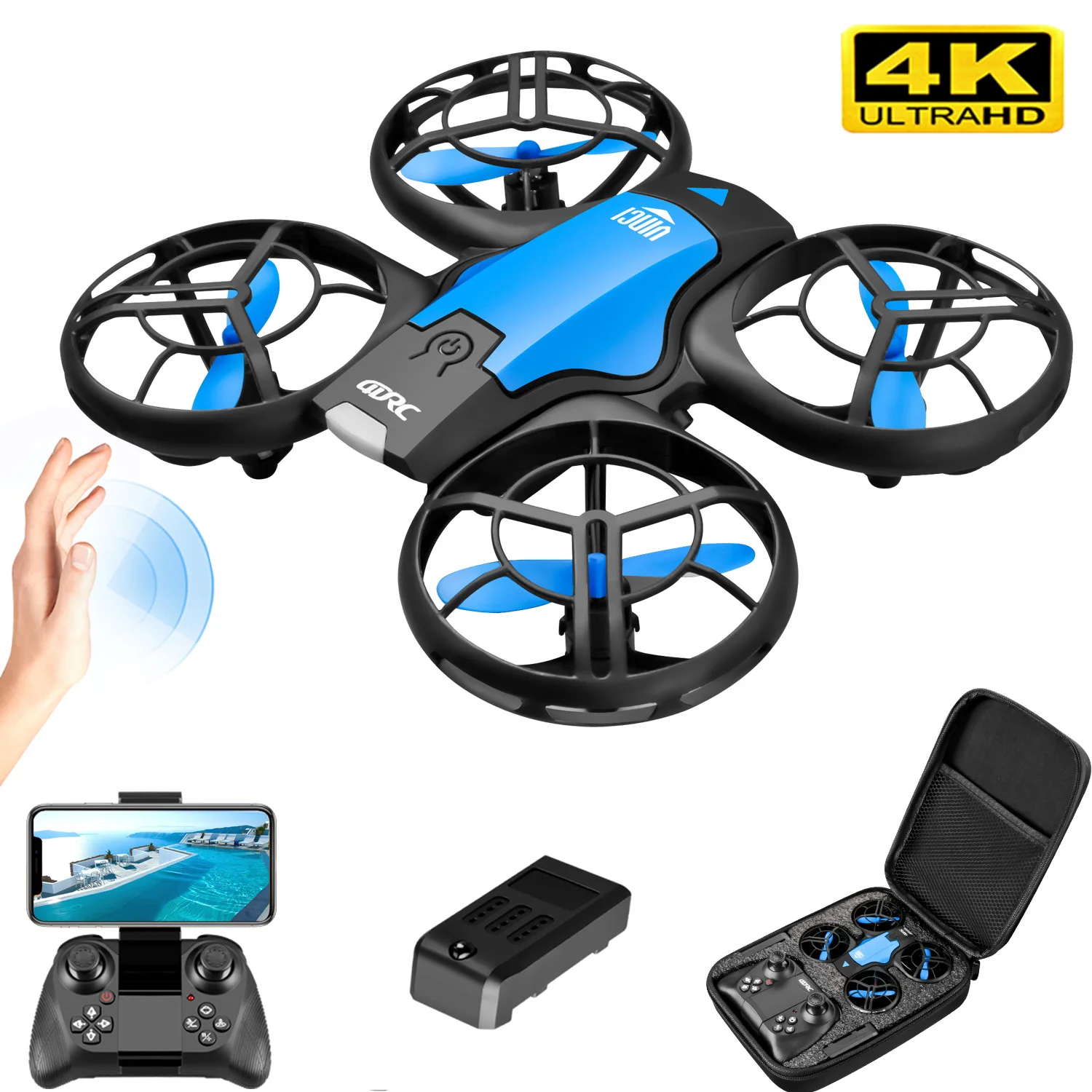 V8 Nowy Mini Dron 4K Profesjon – Drone Camera Professional recenzja i cena