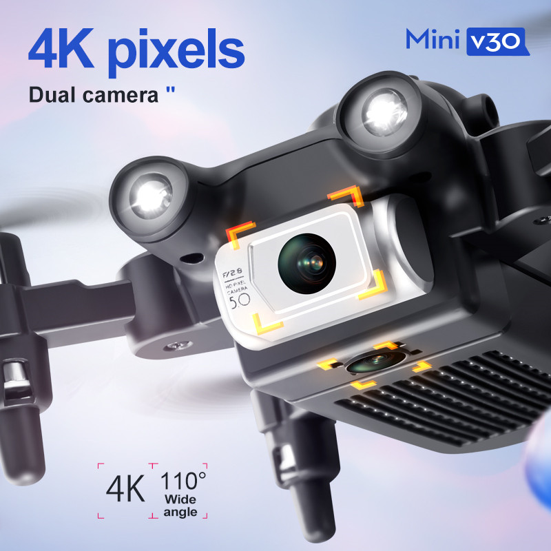 Mini V30 WiFi FPV Drone z podw – Drone Camera 4K recenzja i cena