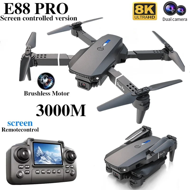 Profesjonalny dron E88 PRO z e – Drone Camera Professional recenzja i cena