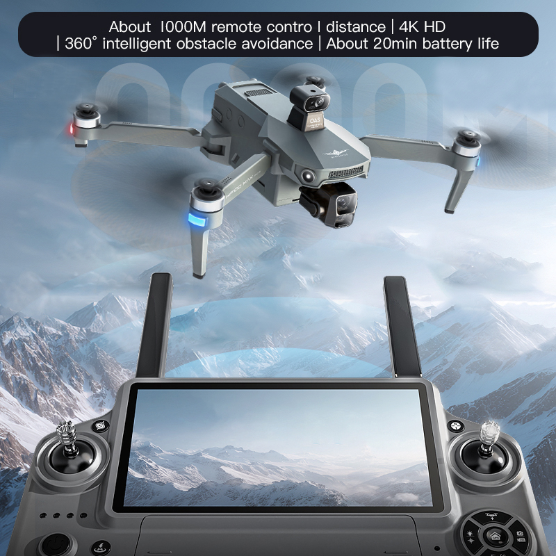 Dron GPS KF100 MAX Kamera 4K 3 – Drone Camera With Gimbal recenzja i cena