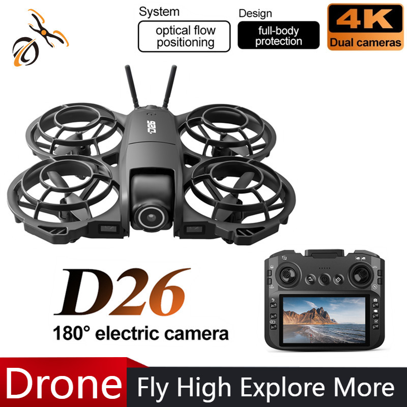 Dron D26 4K Aerial HD 180 °    – Drone Camera With Gimbal recenzja i cena