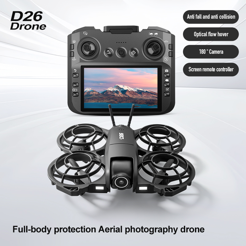 Dron D26 4K Aerial HD 180 °    – Drone Camera With Gimbal recenzja i cena