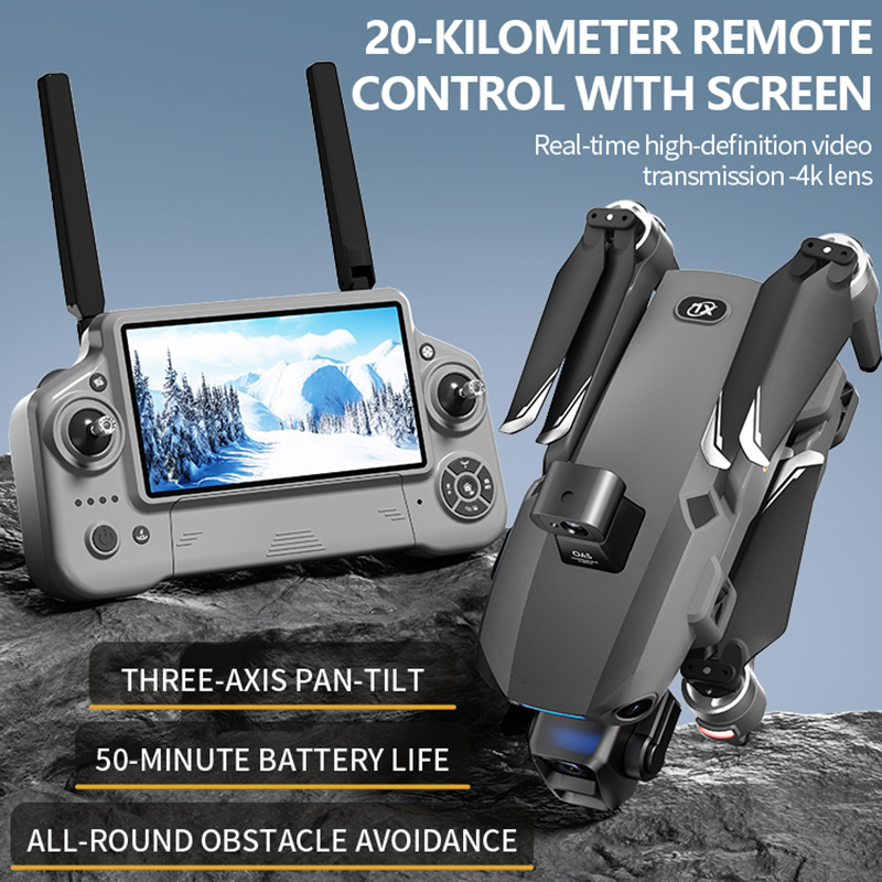 Nowy dron z podwójną kamerą 8K – Drone Camera 4K recenzja i cena