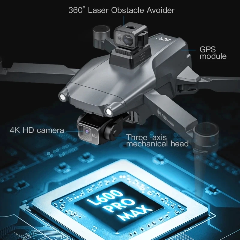 L600 PRO MAX GPS Drone Profesj – Drone Camera 4K recenzja i cena
