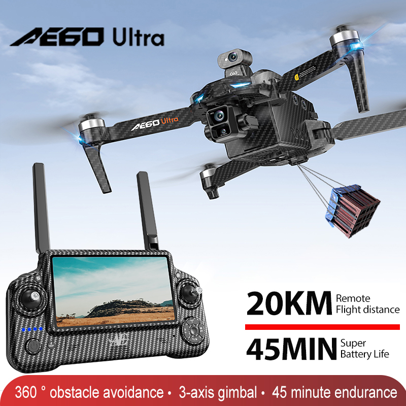 Profesjonalny dron AE60 GPS z  – Drone Camera 4K recenzja i cena
