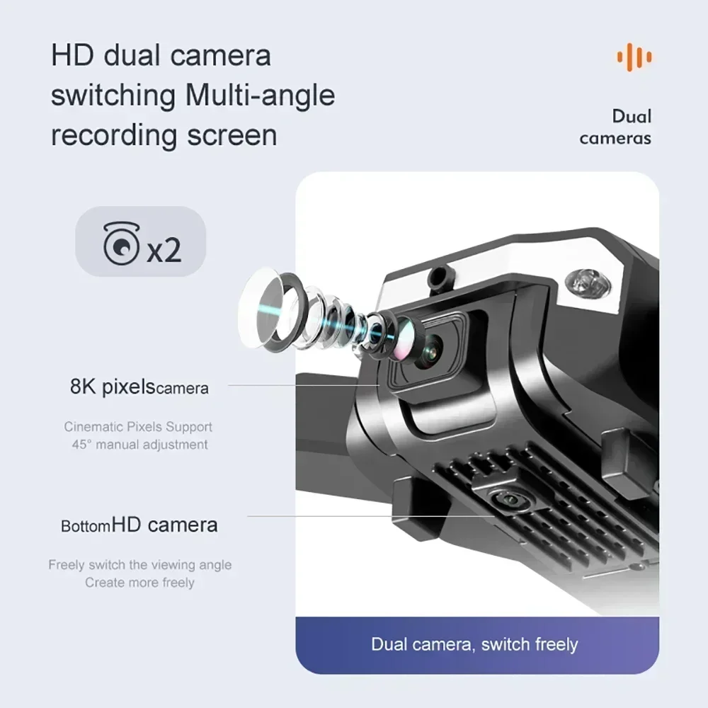 Dron G6 Pro z podwójną kamerą  – Drone Camera Professional recenzja i cena