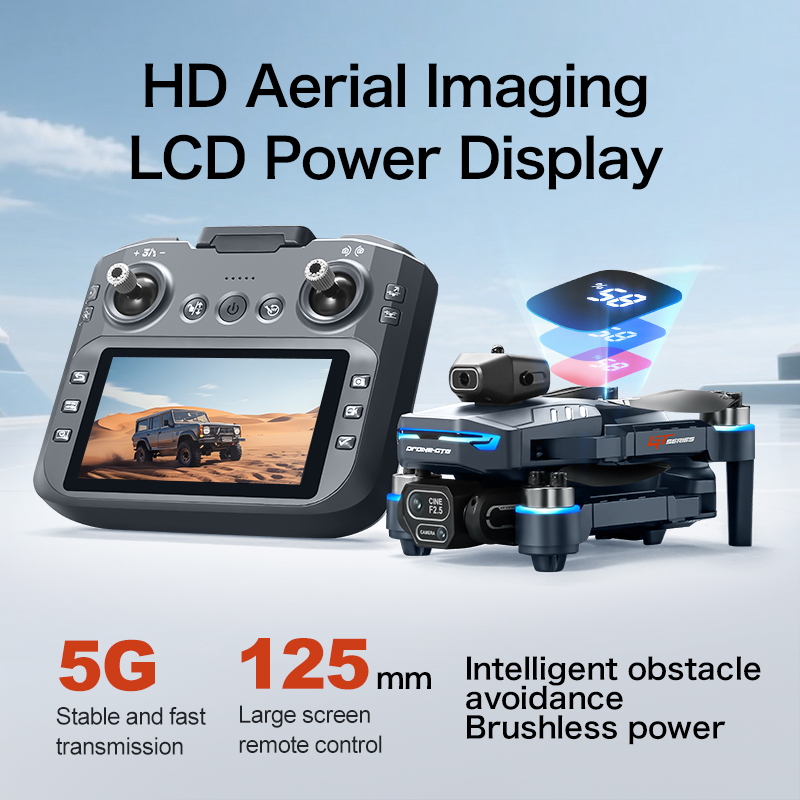 Dron GT8 z funkcją unikania pr – Drone Camera 4K recenzja i cena
