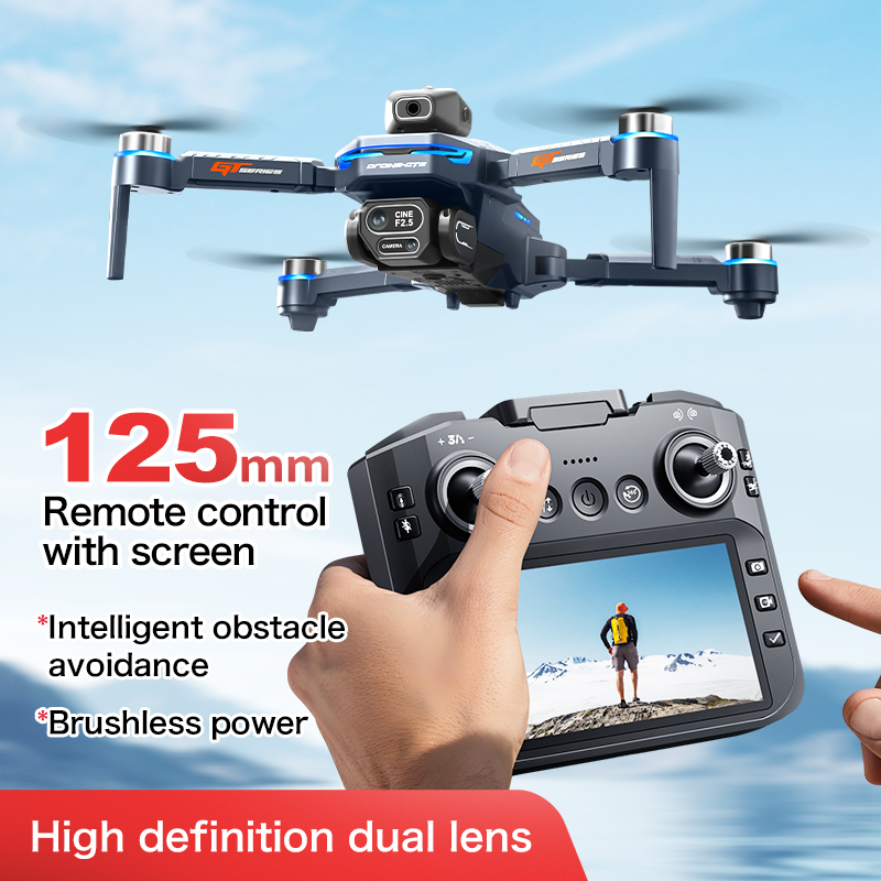Dron GT8 z funkcją unikania pr – Drone Camera 4K recenzja i cena
