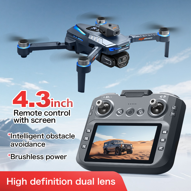 Dron GT8 z funkcją unikania pr – Drone Camera 4K recenzja i cena